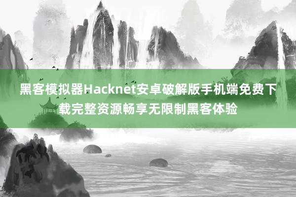 黑客模拟器Hacknet安卓破解版手机端免费下载完整资源畅享无限制黑客体验